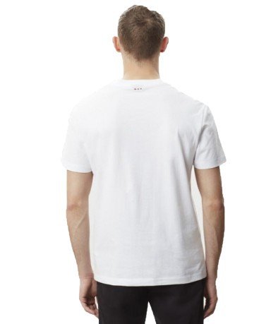 Hombres T-Shirt Sibu blanco