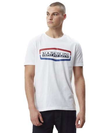 T-Shirt Man Stance white