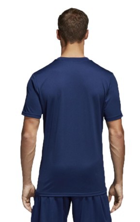 T-Shirt Uomo Training Core 18 BTS blu bianco davanti