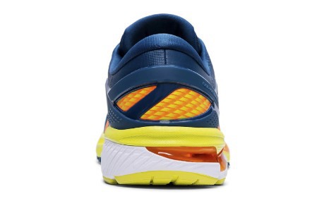 Zapatos de hombre Kayano 26 de naranja a azul