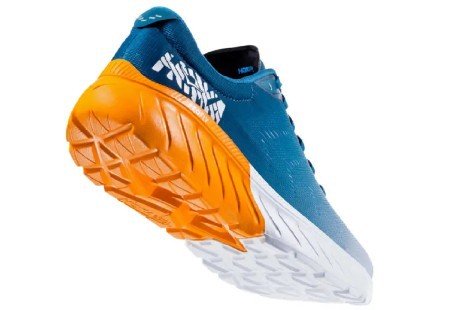 Running shoes mens Mach 2 A3 light blue orange