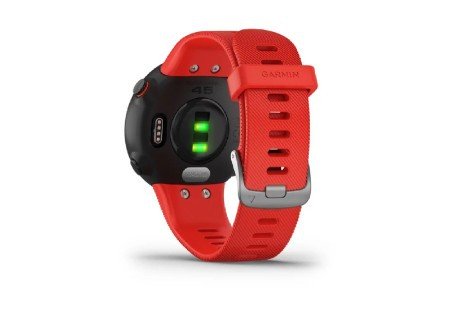 GPS watch 45-S black red reports