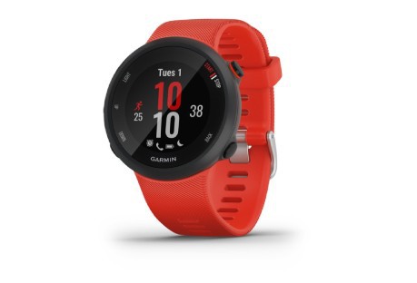 GPS watch 45-S black red reports