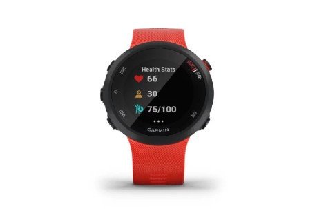 GPS watch 45-S black red reports