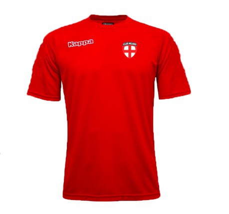 Bébé T-Shirt d'Entraînement Joueur de Milan Barona rouge