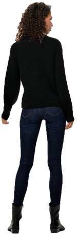 Suéter De Mujer OnlFreya Frente Negro