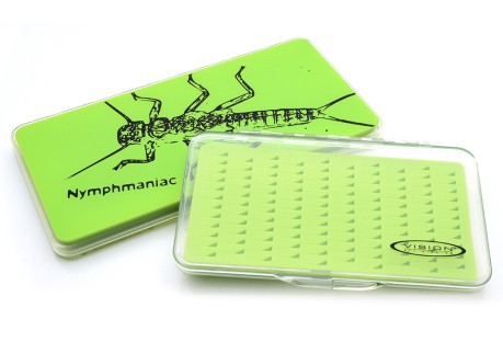 Box Slim Nymphmaniac Silicon Medium transparent-grün