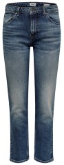 Jeans Donna OnlRay Slim Frontale Blu