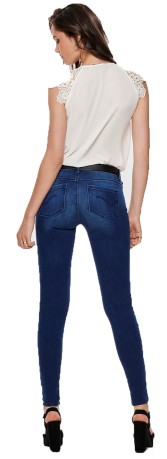 Damen-Jeans-OnlCarmen Front Blau