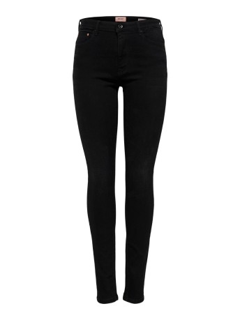 Jeans Donna OnlPaola Frontale Nero 