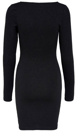 Vestido De Mujer OnlShine Delantera De Lujo Negro