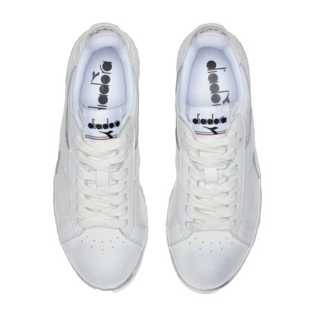 Scarpe Donna Game L Low Waxed bianco