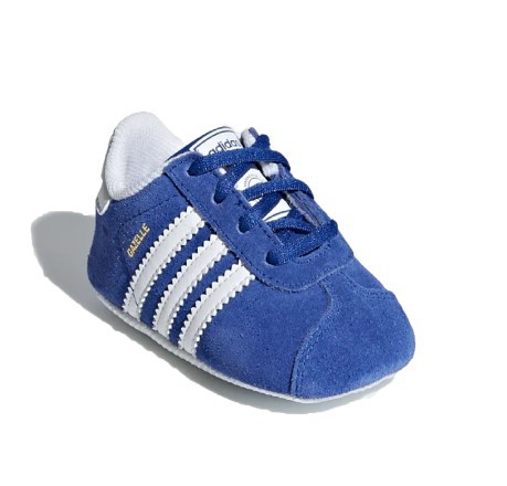 Baby shoes Gazelle Crib blue white