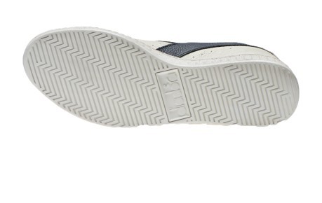 Unisex zapatos de Juego de L Baja de papel encerado blanco azul