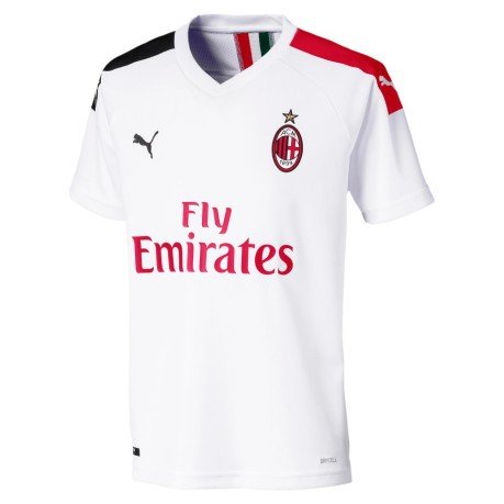 Camiseta de fútbol Junior Puma Milán blancas