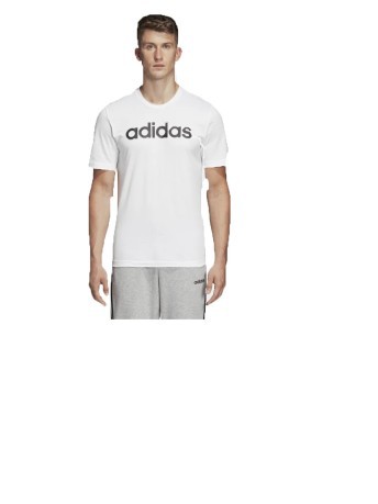 T-Shirt Essentials Linear Logo titanweiß weiß
