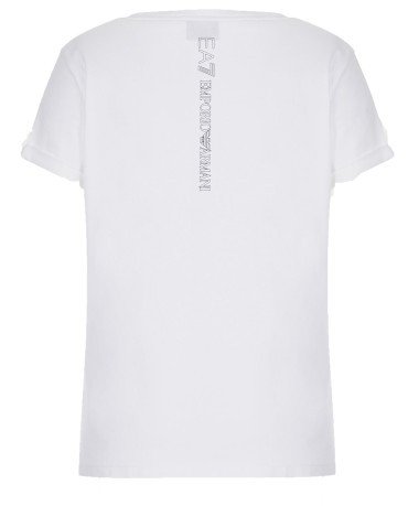 T-Shirt Donna Casual Sport 7 Color bianco