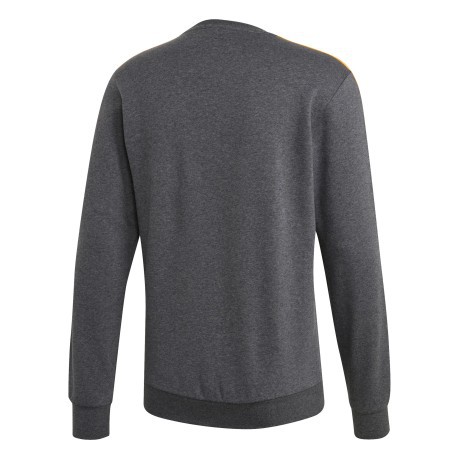Sweatshirt Essential 3 Stripes Crewneck Fleece schwarz