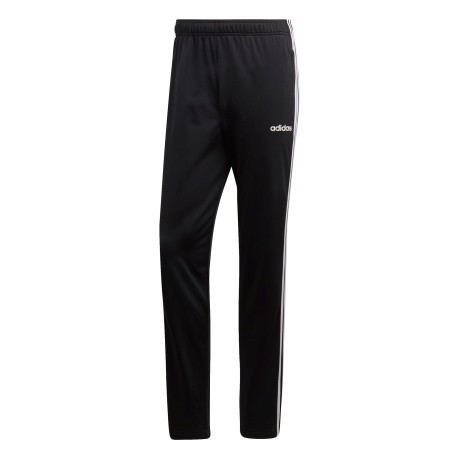 Pantalones Essentials 3-Stripes Tapared negro