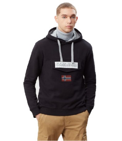 Men's Sweatshirt With Hood Burgee