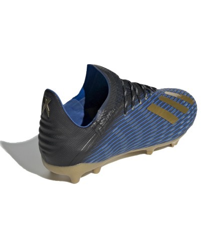 Football boots Child Adidas X 19.1 FG Input Code black gold