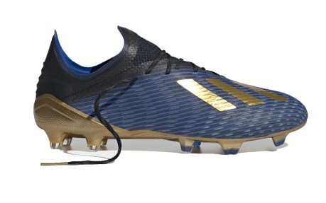 Chaussures de Football Adidas X 19.1 FG Code d'Entrée de l'or noir