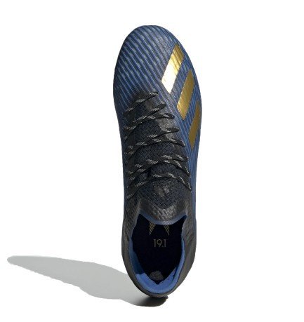 Chaussures de Football Enfant Adidas X 19.1 FG Code d'Entrée de l'or noir