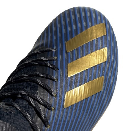Kinder-Fußballschuhe Adidas X 19.1 FG Input Code schwarz gold
