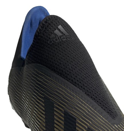 Chaussures de Football Adidas X 19,3 la Terre Ferme de l'or noir