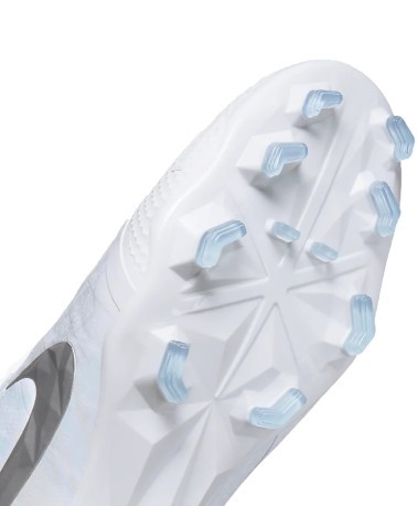 Las botas de fútbol Nike Fantasma Veneno de la Elite FG blanco