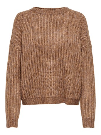 Sweater Woman Olchunky Front Brown