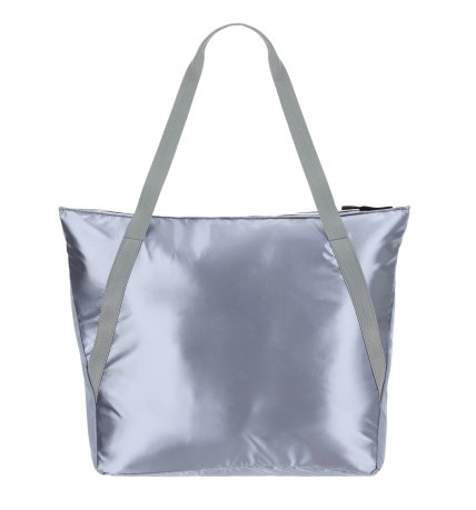 Women's bag Shopping Metallic grey