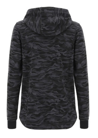 Sweatshirt Woman Camouflage Basic fantasy black