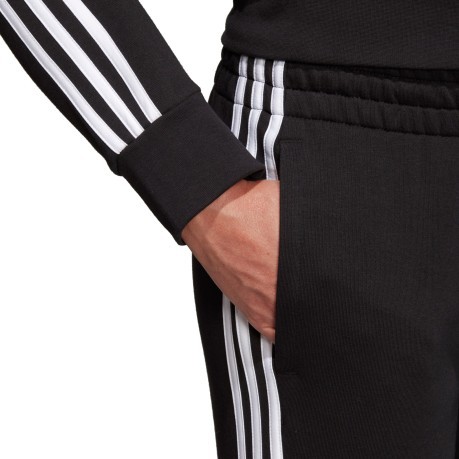 Hosen Herren Essential 3 Stripes schwarz