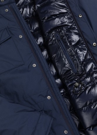 Men's jacket Fabric, Three-Layer blue