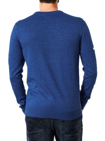 Maglione Uomo Fine-Knit azzurro