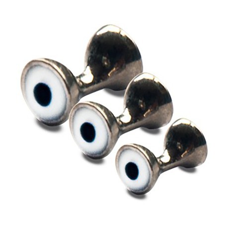Tungsten bleie Eyes 5x7.5 mm silber weiß