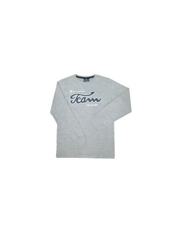 T-Shirt Maniche Lunghe Junior grigio
