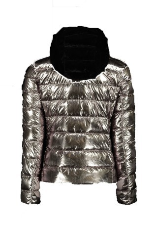 Down jacket Women's Breva 800fp Light Down Hoody silver-black