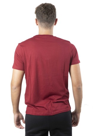 T-Shirt Uomo American Classic rosso modello davanti
