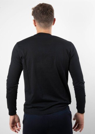 T-Shirt Uomo  Color B TML nero modello davanti