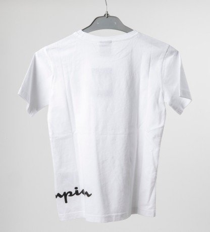 T-Shirt Bambino Tee Color Block  Frontale Bianco 