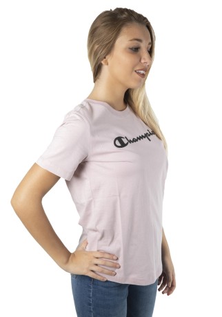 T-Shirt Donna W American Classics Tee Frontale Rosa 