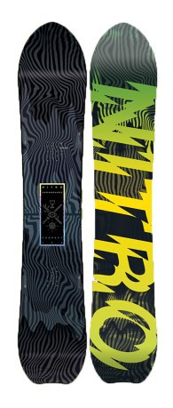 Board Snowboard Man's Dropout gray patterned