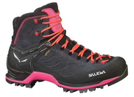 Calzado de senderismo de las Mujeres de la Montaña Trainer Mid GTX black pink