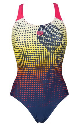 Costume Intero Donna Daytrip New Swim Frontale Blu 