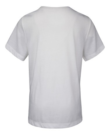 Camiseta de Junior de Aire de línea blanca