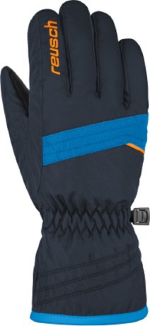 Gloves, Child Ski, Alan, black-blue