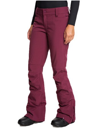 Damas pantalones de Snowboard Creek púrpura