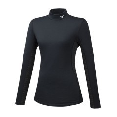 T-Shirt de Ski pour les Femmes en Milieu de Poids à dos noir